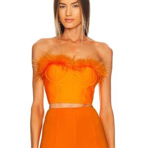 Revolve Superdown Cropped Bustier Top